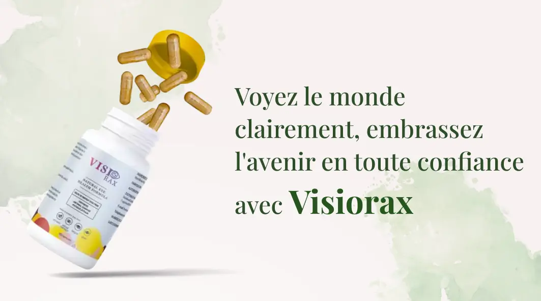 Capsules Visiorax dans leur emballage d'origine