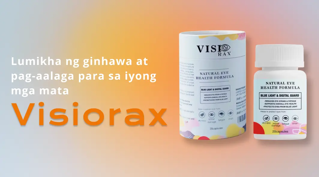 Kapsulang Visiorax para sa malinaw na paningin