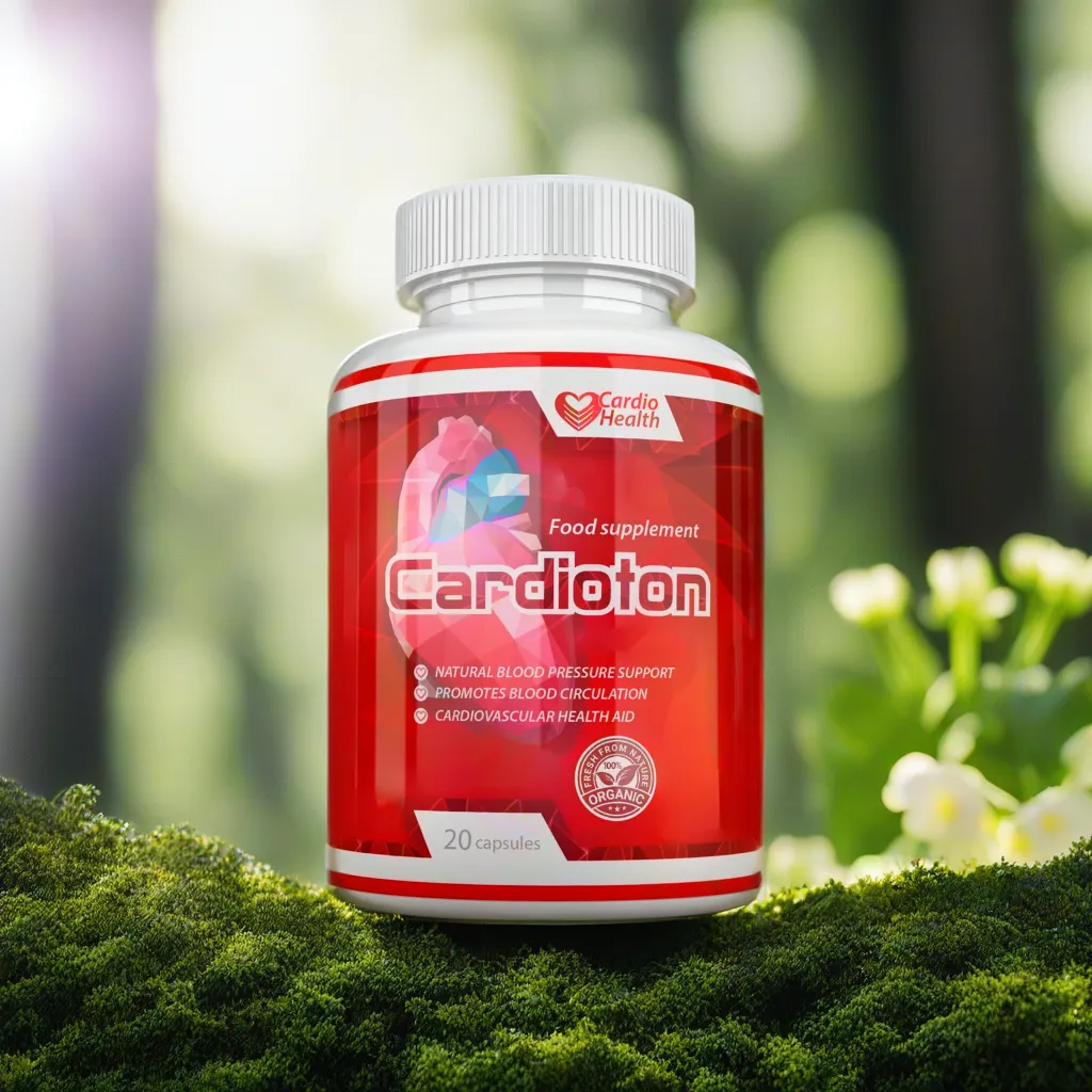 Cardioton Packaging in Natural Setting