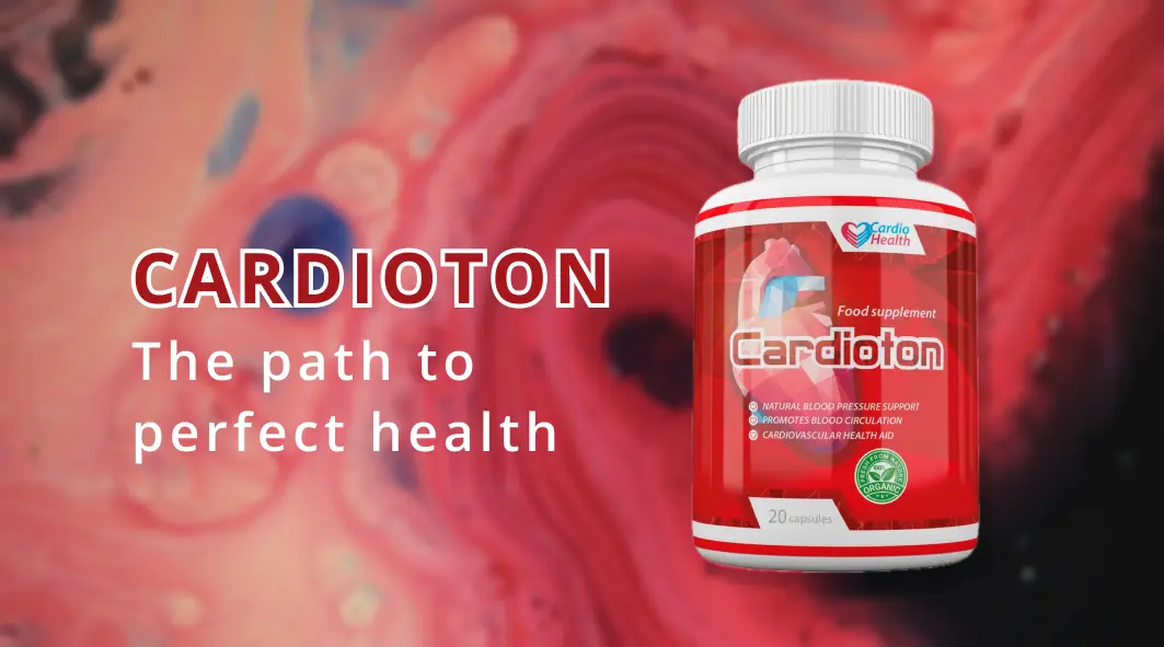 Cardioton natural ingredients for cardiovascular support