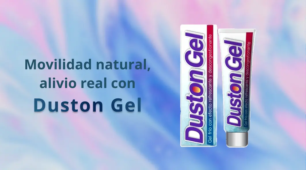 Tubo de gel Duston para alivio