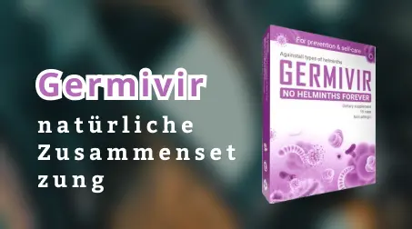 Germivir-Verpackung gegen Parasiten