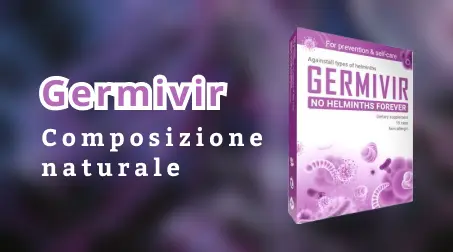 Pacchetto di Germivir mostrando ingredienti naturali