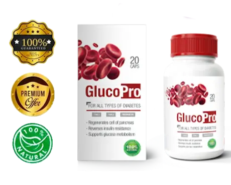 Product packaging GlucoPro