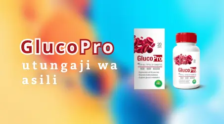 Ufungaji wa GlucoPro ukiwa umewekwa kwa ustadi kuonyesha ubora na uaminifu