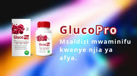 Kifurushi cha GlucoPro kikiwa katika mandhari ya asili kusisitiza viungo vyake vya asili