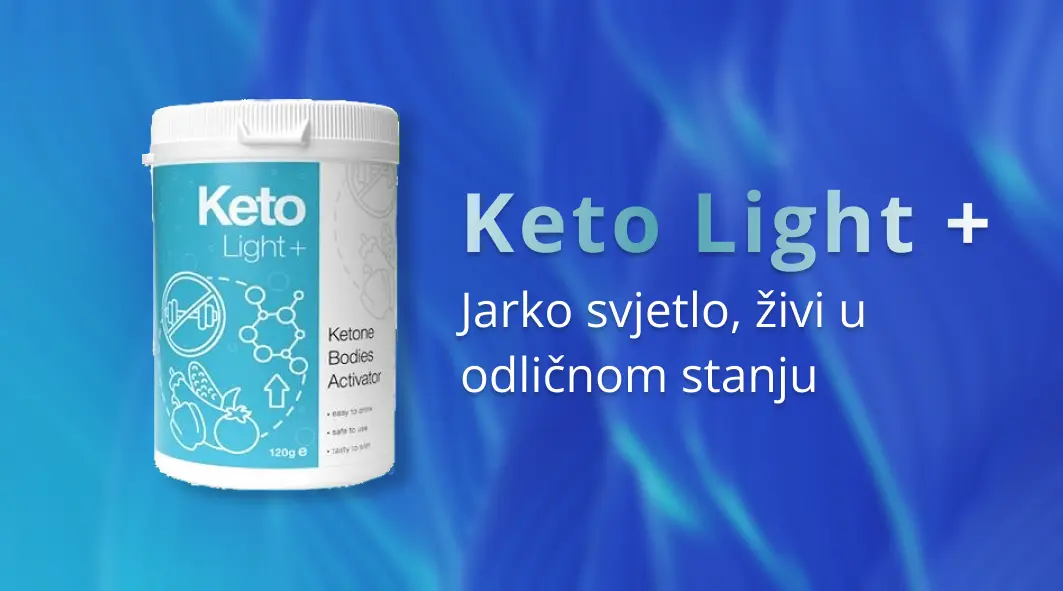 banka Keto Light+ proizvoda za mršavljenje