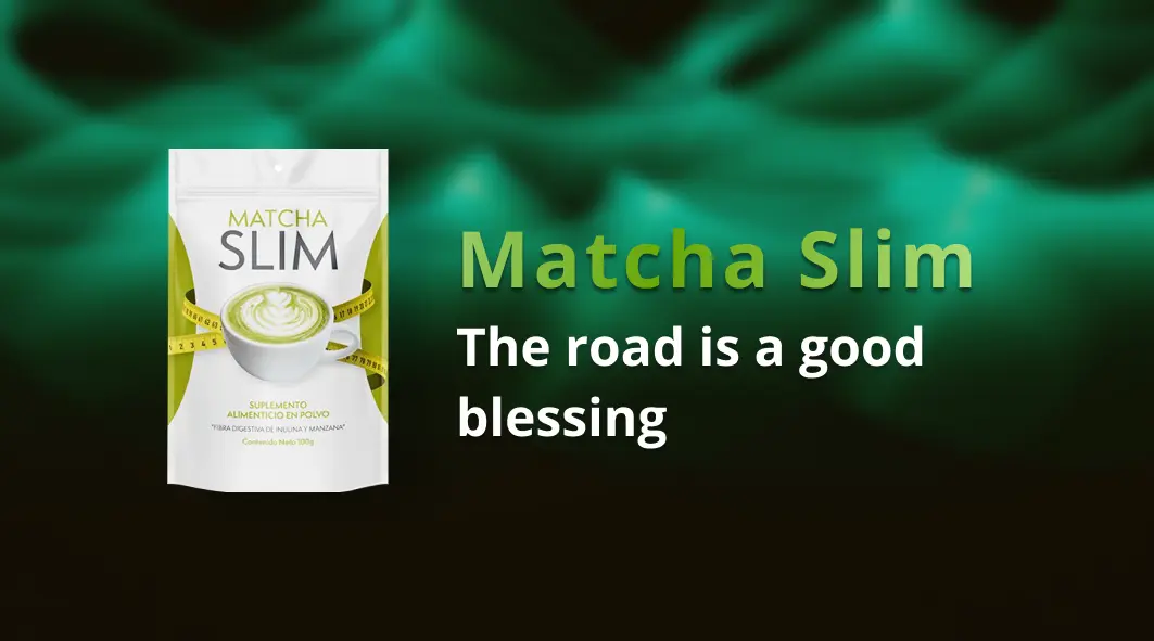 Empaque de Matcha Slim para pérdida de peso