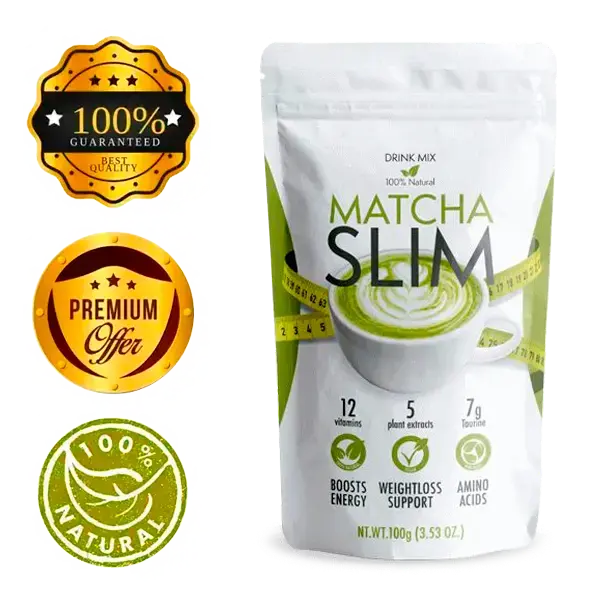 Produktverpackung Matcha Slim