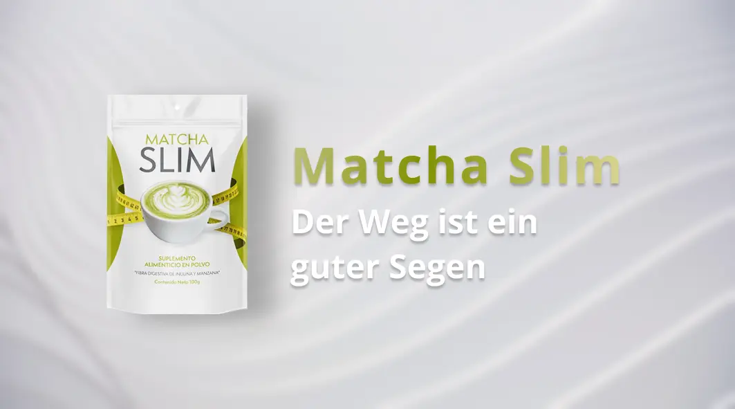 Grüner Tee Matcha Slim Nahrungsergänzungsmittel