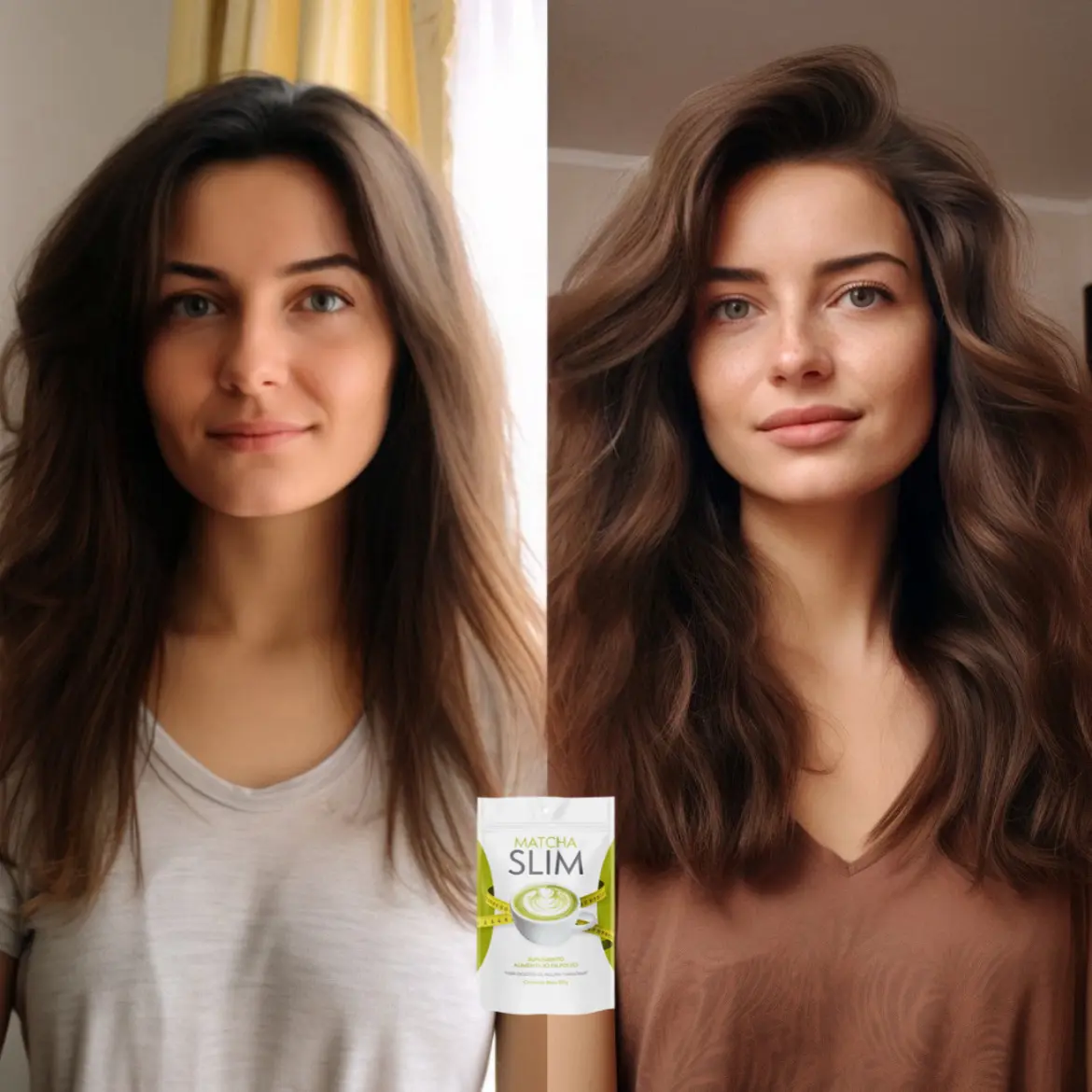 žena používa Matcha Slim pre fitness