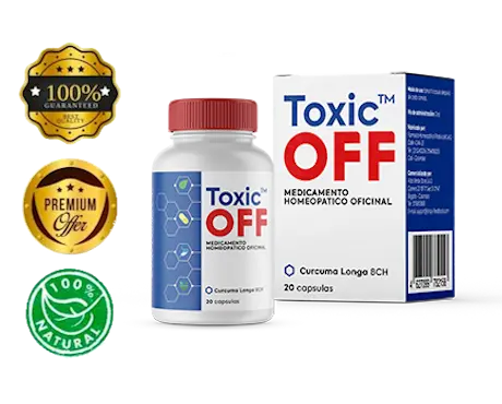 Envase del producto Toxic OFF