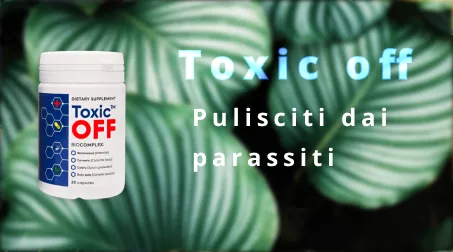 confezione di Toxic OFF contro parassiti