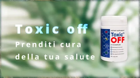 Toxic OFF imballaggio per eliminazione dei parassiti