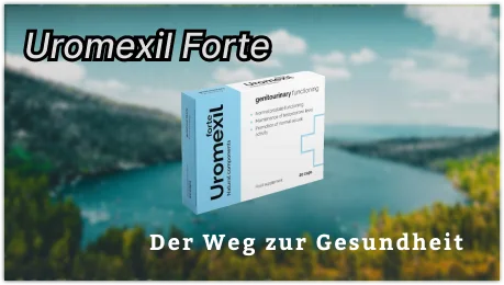 Uromexil Forte-Paket auf dem Foto gezeigt