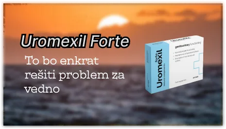 Uromexil Forte dopolnilo za boj proti težavam z urinarnim traktom